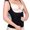 Black, variant on Musuos Women Firm Shapewear Double Layer Corset Tummy Control Vests