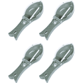 thumbnail image 1 of 4 Pieces Fish Scaler Brush Easily Remove Fish Scales Plastic Fish Scales Graters Scraper Practical Handle Design, 1 of 6