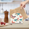 thumbnail image 2 of Yayeee Napkin Holder for Table Kitchen Paper Tissue Organization, Colorful Butterflies, 2 of 8