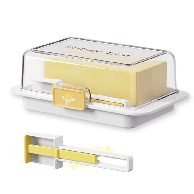 Mosiee For Countertops And Refrigerator Door Shelves, Airtight Butter Storage Container