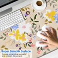 thumbnail image 2 of Long Mouse Pads for Desk,Pioneer Flower Floral Print Pattern Desk Mats on Top Of Desks, Desk Mouse Pad Extra Large with 3mm Non-Slip Base and Stitched Edge for Gaming,Office,Work,Home 47.3"x23.6", 2 of 6