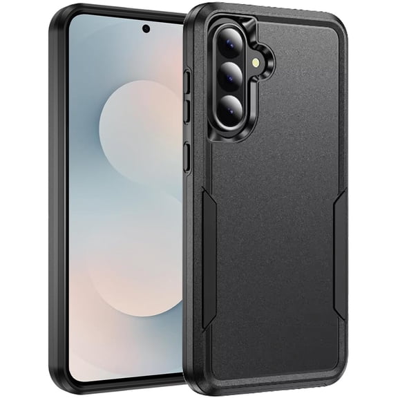 For Samsung s26 Plus Tough Hybrid Case - Black