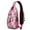 Grey-61, variant on Forest Adorable Pattern Night Travel Chest Bag for Women Men – Partitioned main compartment, Secure zipper pockets, Adjustable shoulder strap – Artistic Pattern Design for Travel, Hiking, Outdoor