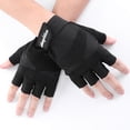 thumbnail image 5 of Guantes Deportivos Antisudor Antideslizantes Ciclismo Transpirable Medio Dedo ( XL Negro, 5 of 5