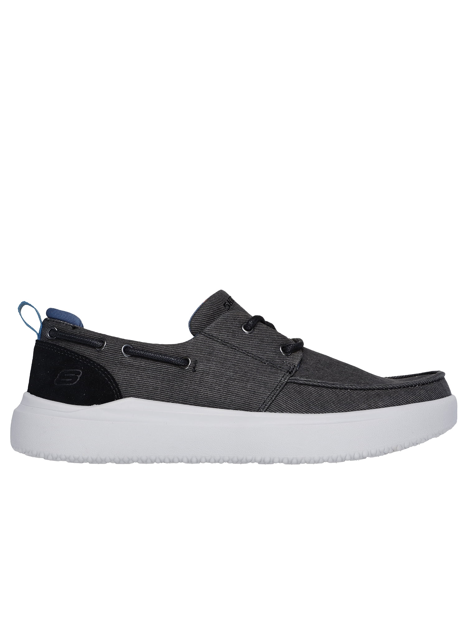 Skechers Relaxed Fit Canvas Boat Shoe - Memory Foam Insole