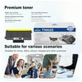 thumbnail image 6 of 2-Pack TN620 Black Toner Cartridge Replacement for Brother High Capacity 4,000 Pages with HL-5240 5250DN/DNT 5270DN 5280DW 5350DN/DNLT 5370DW/DWT 5380DN MFC-8370 8460N 8470DN 8480DN 8660DN Printer, 6 of 6