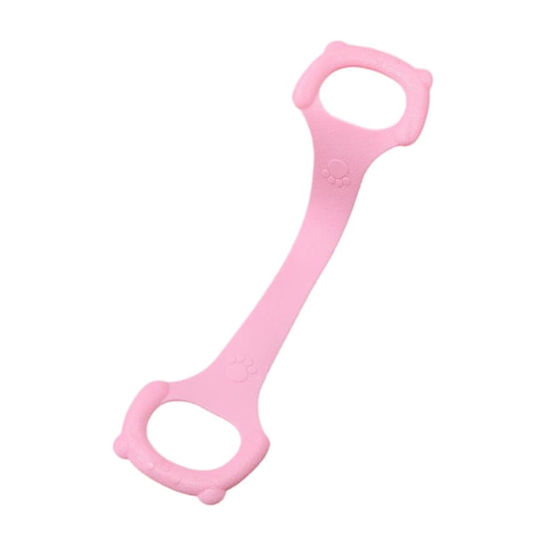Banda de fitness con 8 formas, correa de , expansor de pecho, banda de ejercicio, estiramiento para entrenamiento, desarrollo muscular, gimnasio Rosa