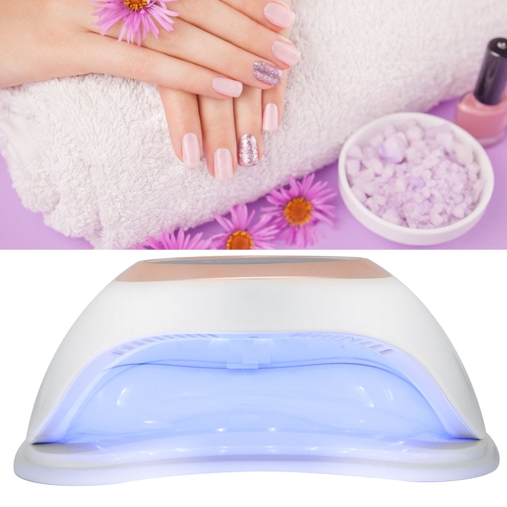 Xirurus 88W LED UV Nail Lamp Gel Dryer Machine with Timer, 30pcs LED Beads Manicure Curing Light, White