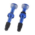 thumbnail image 4 of 2 Piezas De Neumáticos Sin Cámara Para Bicicleta De Ciclismo, Válvulas Presta, Boquilla De Vacío De Repuesto Azul Soledad Válvulas Bike Presta, 4 of 10