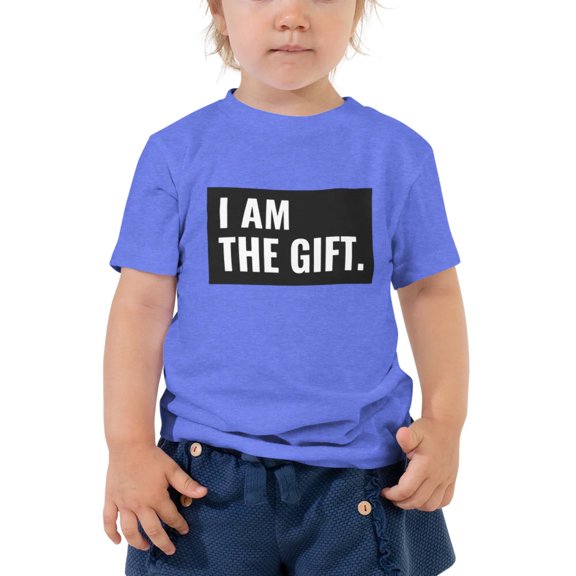 I Am The Gift | Toddler Short Sleeve Tee | Mighty Kids