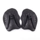 thumbnail image 1 of Paletas de natación para nadar en el regazo, guantes palmeados, accesorios para nadar en el regazo, 1 par (negro), 1 of 4