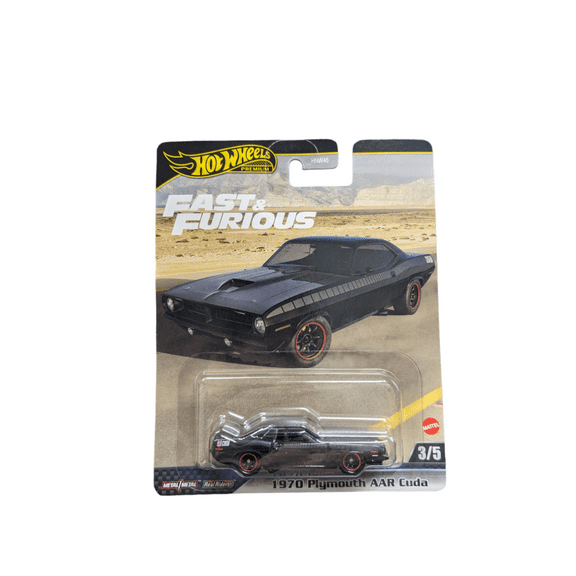 Hot Wheels Fast & Furious 1970 Plymouth AAR Cuda
