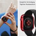 thumbnail image 3 of Ajuste ceñido diseñado para Apple Watch Series 7 (45 mm), color rojo metalizado, 3 of 5