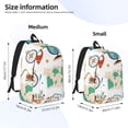 thumbnail image 3 of Naloa Travel1 Canvas Backpack for Men Women Rucksack Casual Travel Daypack College Tote Satchel Bookbag for Teens-Small, 3 of 7