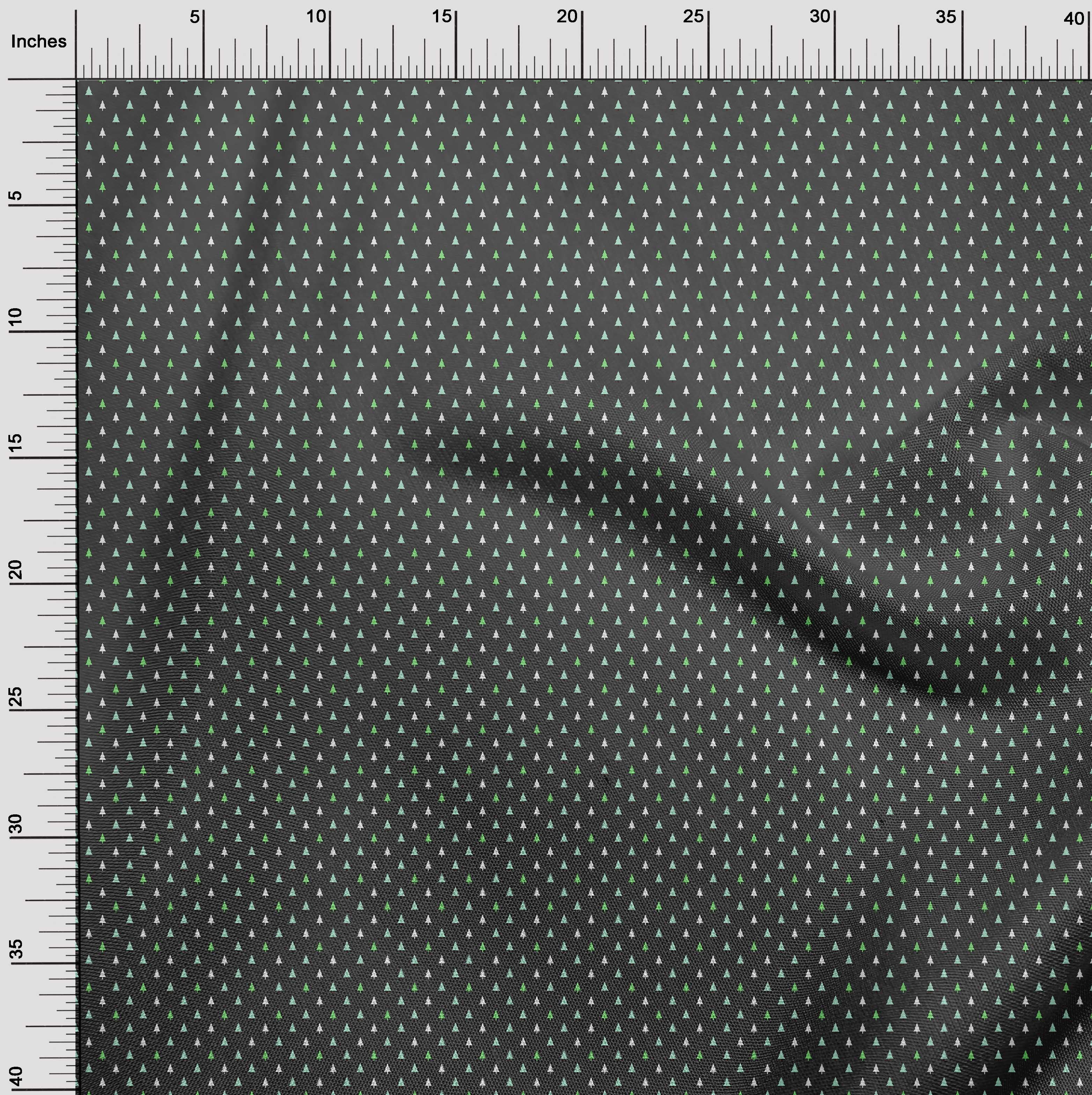 oneOone Polyester Spandex Gray Fabric Christmas Dress Material Fabric Print Fabric By The Yard 56 Inch Wide
