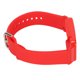thumbnail image 2 of Correa de reloj de silicona Bling Bling con Funda protectora Mi Band 7 Pro roja, 2 of 12