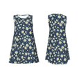 thumbnail image 3 of Salouo Daisy Floral B for Women's Summer Dresses 2025 Beach Casual U Neck Sleeveless Tank Loose Sundress with Pocket -Medium, 3 of 7