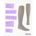 thumbnail image 3 of MeMoi Bows in the Back Opaque Tights - Girls - Female, 4-6, Light Gray, 3 of 10