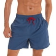 thumbnail image 1 of Bañador de hombre de secado rápido con bolsillos Shorts de baño repelentes al agua, 1 of 7