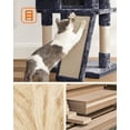 thumbnail image 2 of Árbol para gatos Feandrea MPCT141G01 gris ahumado 115 cm, 2 of 5