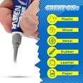 thumbnail image 4 of FASTEN Premium Super Glue Clear Gel, 3 Gram (0.11 oz) Tube, 4 of 9