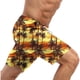 thumbnail image 4 of Ceisia Men's Relaxed Fit Sunset Palm Tree Swim Trunks | Double-Layer Quick-Dry Beach Shorts | Elastic Waist Vacation Shorts Gift, 4 of 5
