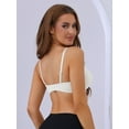 thumbnail image 2 of DARING DIVA Women's Push-Up Minimizers Adjustable Straps Underwired Bra White 36 C, 2 of 6