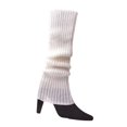 thumbnail image 2 of SPRING PARK 2 Pairs Fall Winter Womens Fashion Leg Warmers Adult Ribbed Knitted Long Socks for Party Sports Casual Socks, 2 of 5