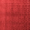thumbnail image 1 of Ahgly Company Indoor Square Abstract Red Modern Area Rugs, 6' Square, 1 of 4
