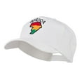 thumbnail image 2 of Map of Africa with Word Embroidered Cap - White OSFM, 2 of 5