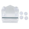 thumbnail image 2 of Window Bird Feeder, Hollow Design Round Corner Bird House Feeder Clear Acrylic  For Home, 2 of 8