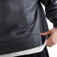 thumbnail image 4 of Sudadera con capucha Boxy para hombre AEROPOSTALE en gris, de felpa francesa, 4 of 4
