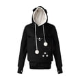thumbnail image 4 of Hoodies for Women Long Sleeve Graphic Print Hooded Sweatshirts Casual Fall Pullover Sweater Winter Clothes, 4 of 8