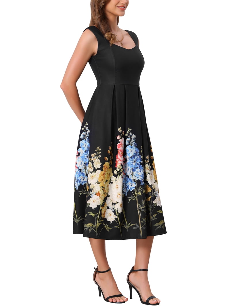 lauren ralph lauren midi cocktail dress Womens Velvet Evening Navy 10 : Clothing, Shoes & Jewelry BLUE-AND-BLACK length skirt and lightweight Waist Size:35 Gabby's Dollhouse dress. Gabby