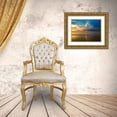 thumbnail image 3 of Frank, Assaf 24x19 Gold Ornate Wood Framed with Double Matting Museum Art Print Titled - Beach with dramatic sky at dusk, Malaysia, 3 of 4
