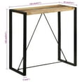 thumbnail image 6 of vidaXL Bar Table Kitchen Dining Room Pub Table Bistro Table Solid Wood Mango, 6 of 9