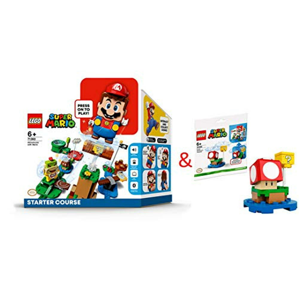 lego super mario adventures with mario starter course 71360 toy building kit