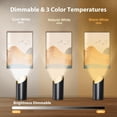 thumbnail image 2 of Brightown LED SpotLights - 4 Pack Uplighting Floor Can Lights with Remote and Timer, 3 Color Temperatures & Dimmable, 2 Lighting Modes for Wall Picture Painting Plants Indoor Accent Lighting, Black, 2 of 8