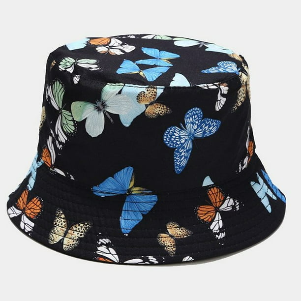 XZNGL Fisherman Hat for Men Two Sides Men Women Foldable Print