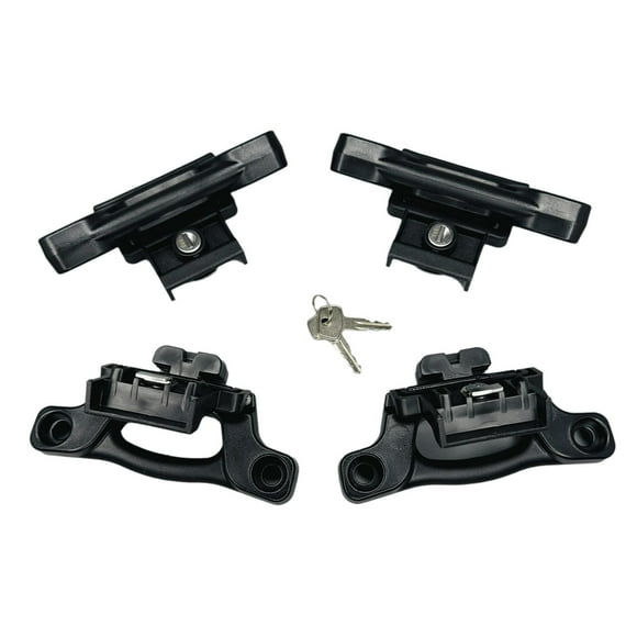 Reemplazo de amarres de caja, profesionales, antirrobo, de metal, resistentes, con grapas para caja de