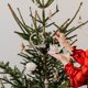 thumbnail image 5 of 3 unids Paja Tejido Anillo DIY Guirnalda Marco de Navidad Guirnalda Decoración Caqui, 5 of 5