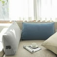 thumbnail image 2 of Triangular Bed Wedge Pillow, Back Support Backrest Reading Cushion-Yvan-week, 2 of 4