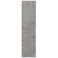 thumbnail image 3 of SAFAVIEH Venus Elijah Solid Plush Shag Runner Rug, Light Grey, 2'2" x 8', 3 of 6
