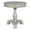Antique Gray, variant on Scranton & Co Hand Painted Round Accent Table in Antique Goldstone Wood Finish