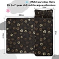 thumbnail image 5 of Paw Print Toddler Nap Mats for Kids Preschool,Sleeping Mat Bag or Kids,Toddler Sleeping Bag,Toddler Nap Mat or Daycare, 5 of 6