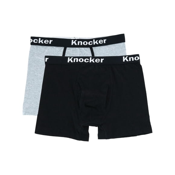 Knocker Extended Size Boxer Briefs with Contrasting Trim (Men's)