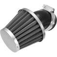 thumbnail image 1 of KAIYANG Filtro de aire negro compatible con motocicletas, ATV y scooters de 50, 110, 125 y 140 cc (35 mm y 42 mm), 1 of 5