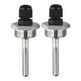 thumbnail image 2 of 2 Pcs Immersion Sleeves For Temperature Sensor 3/4 " Thread 304 Stainless Steel 30Mm 50Mm 100Mm 150Mm, 2 of 7