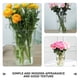 thumbnail image 3 of unbranded Florero Transparente Para Flores Ideal En Tiendas Y De Interiores, 3 of 8