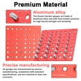 thumbnail image 2 of Thread Nut Bolt Size Checker Aluminum Alloy Gauge for Metric, 2 of 8